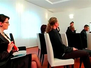 Business Meeting Turns porn & sex videos in high quality at RunPorn.com